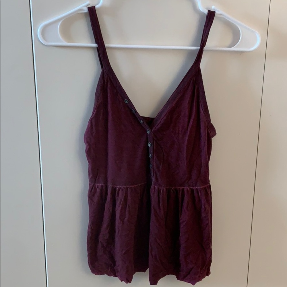 Button up soft and sexy tank